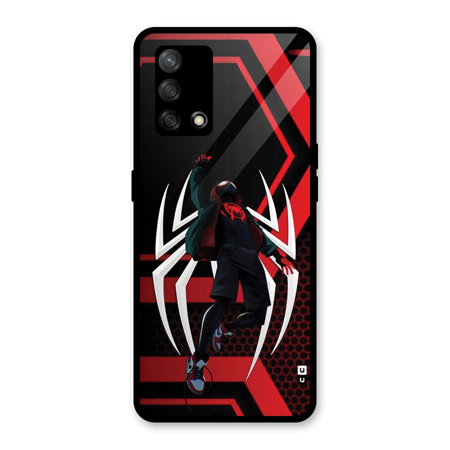 Miles of Multiverse Glass Back Case for Oppo F19s