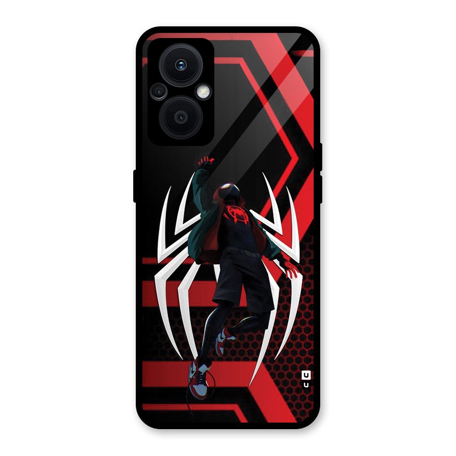 Miles of Multiverse Glass Back Case for Oppo F21s Pro 5G