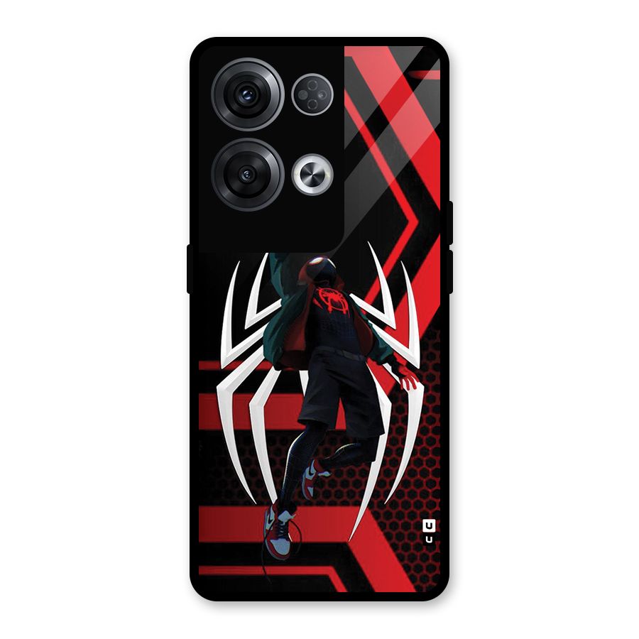 Miles of Multiverse Glass Back Case for Oppo Reno8 Pro 5G
