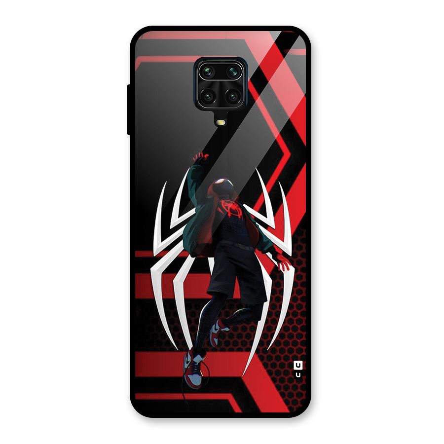 Miles of Multiverse Glass Back Case for Poco M2 Pro
