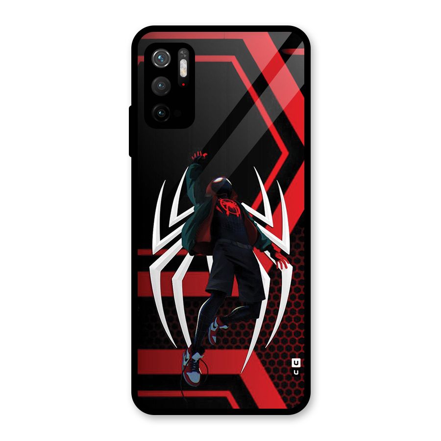 Miles of Multiverse Glass Back Case for Poco M3 Pro 5G