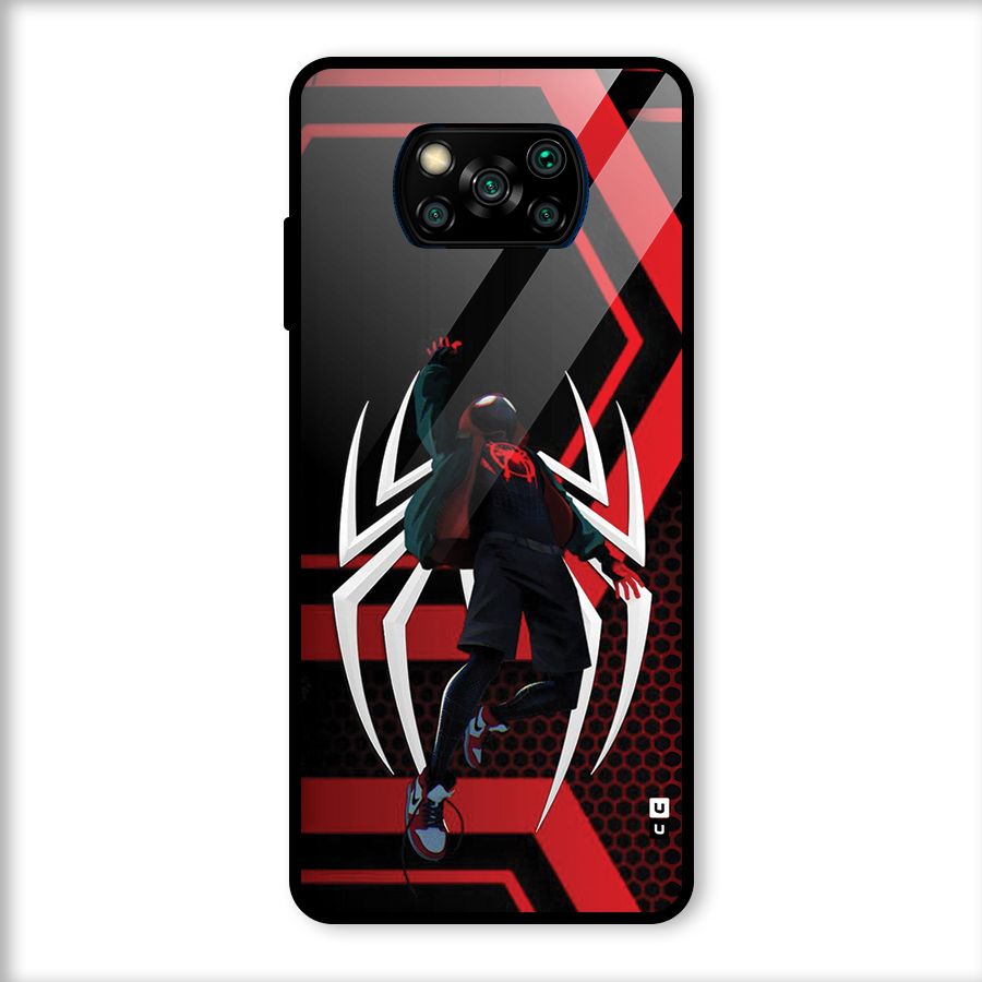 Miles of Multiverse Glass Back Case for Poco X3