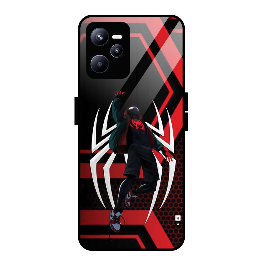 Miles of Multiverse Glass Back Case for Realme C35