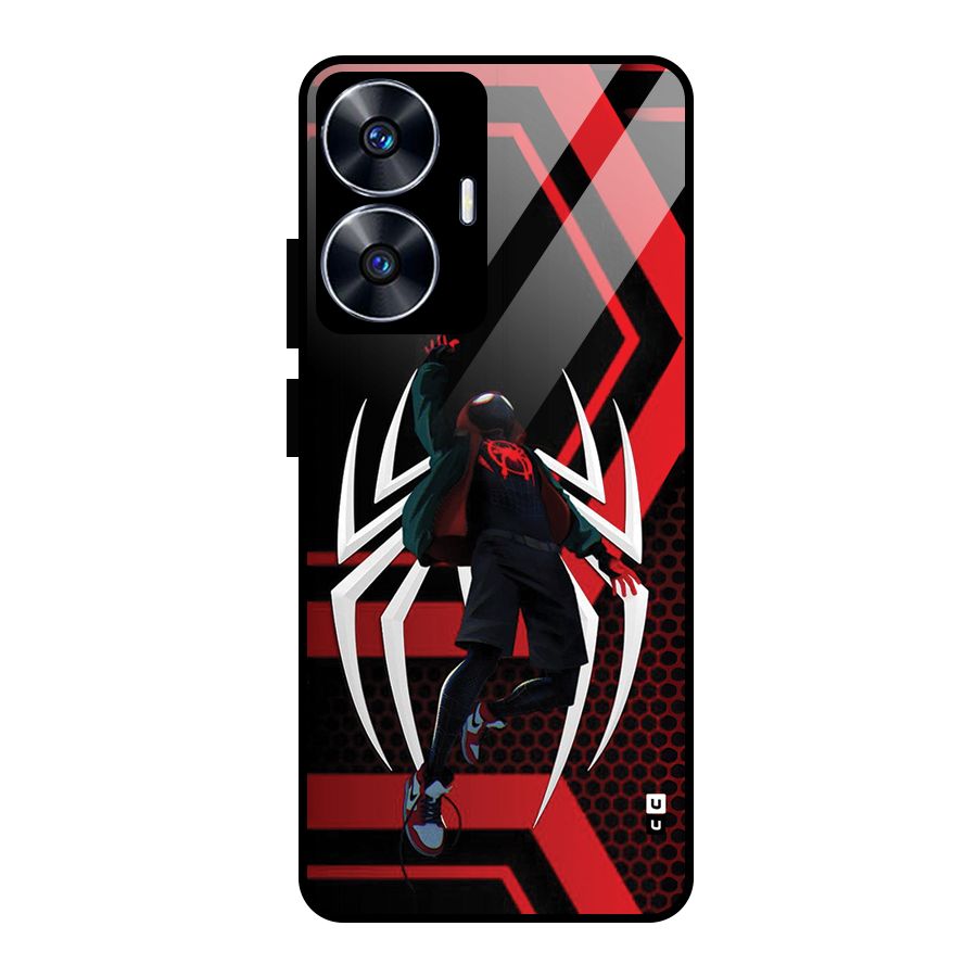 Miles of Multiverse Glass Back Case for Realme Narzo N55