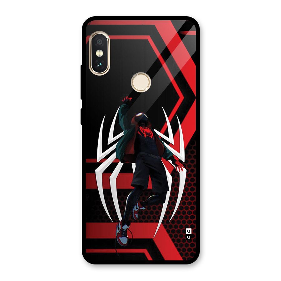 Miles of Multiverse Glass Back Case for Redmi Note 5 Pro