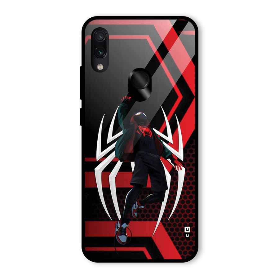 Miles of Multiverse Glass Back Case for Redmi Note 7 Pro