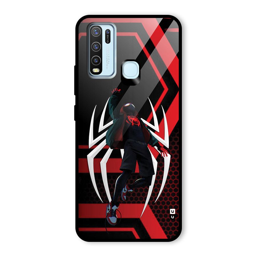 Miles of Multiverse Glass Back Case for Vivo Y30