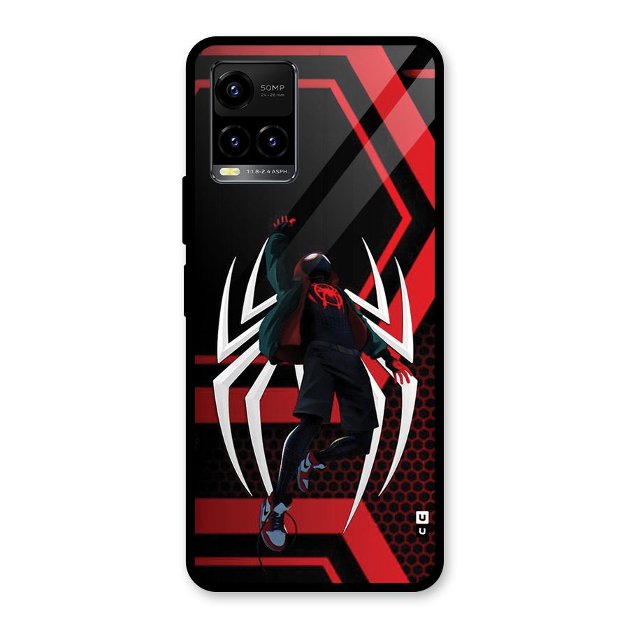 Miles of Multiverse Glass Back Case for Vivo Y33s