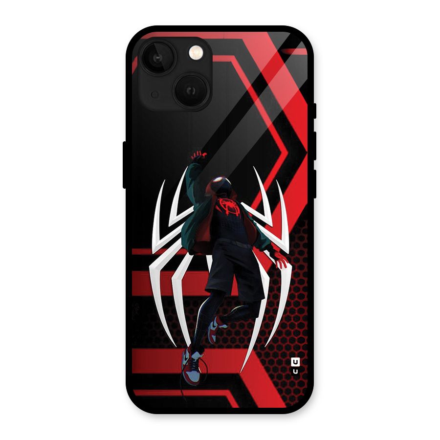 Miles of Multiverse Glass Back Case for iPhone 13