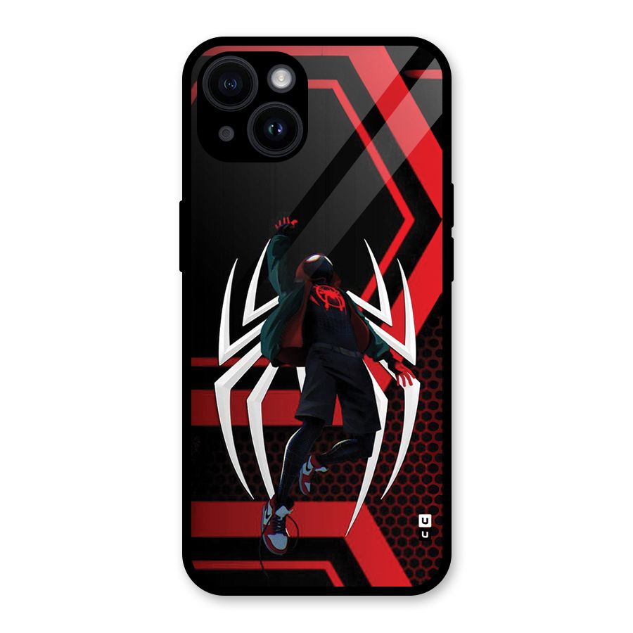 Miles of Multiverse Glass Back Case for iPhone 14