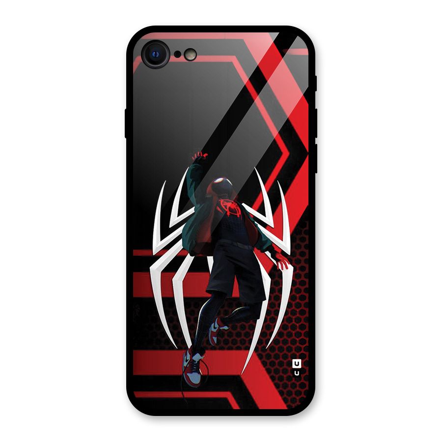 Miles of Multiverse Glass Back Case for iPhone 7
