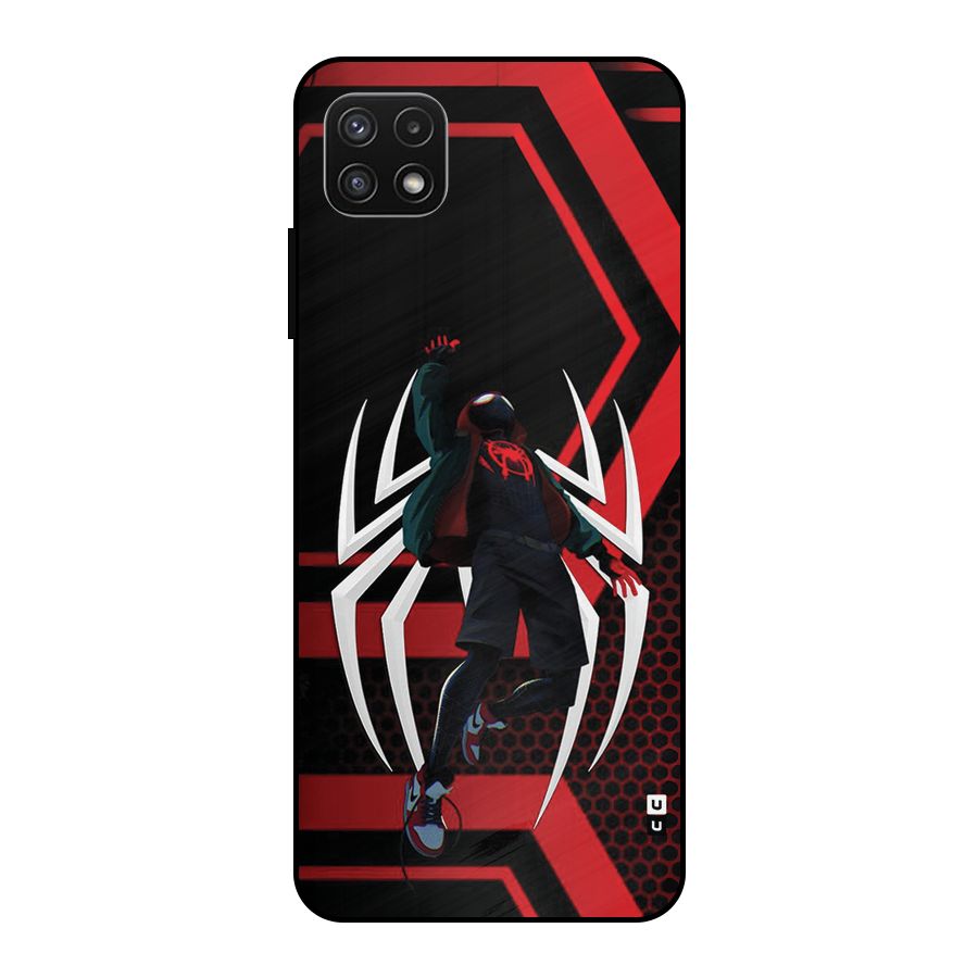 Miles of Multiverse Metal Back Case for Galaxy A22 5G