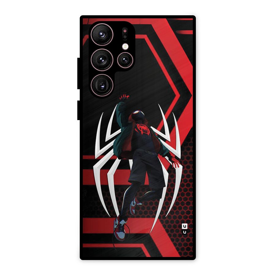 Miles of Multiverse Metal Back Case for Galaxy S22 Ultra 5G