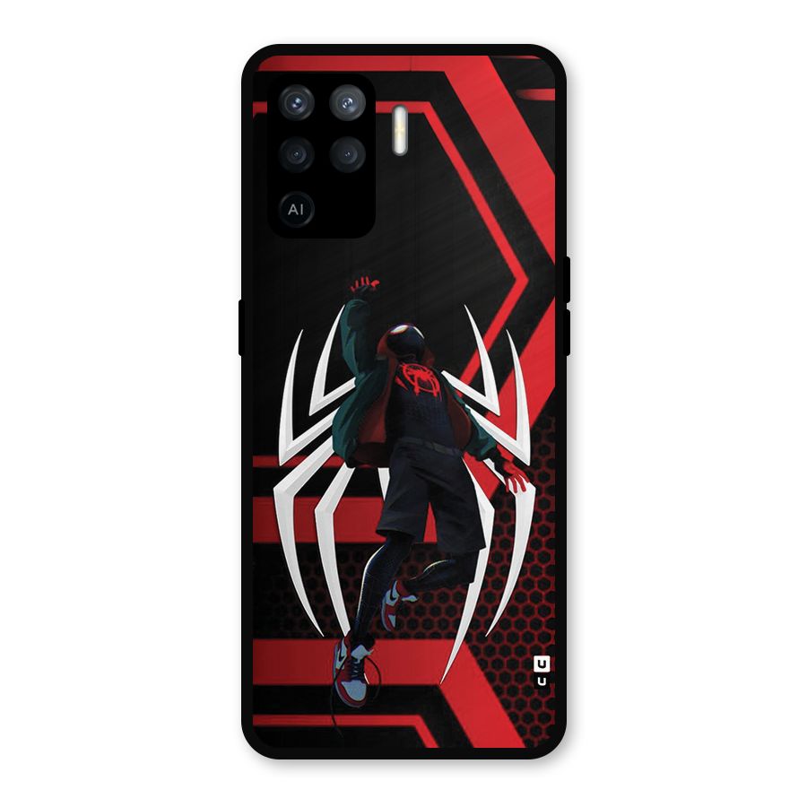 Miles of Multiverse Metal Back Case for Oppo F19 Pro