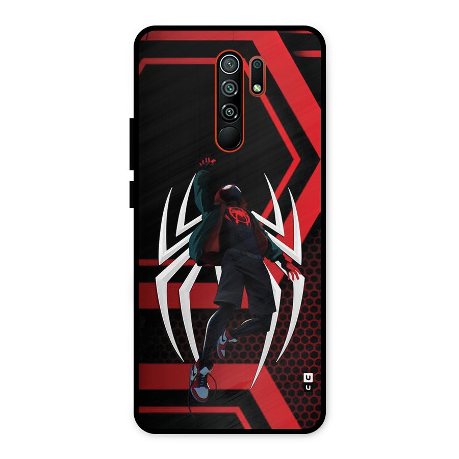 Miles of Multiverse Metal Back Case for Redmi 9 Prime