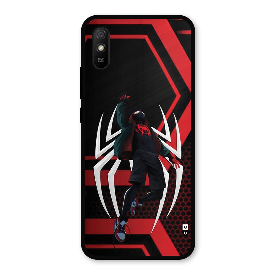 Miles of Multiverse Metal Back Case for Redmi 9i