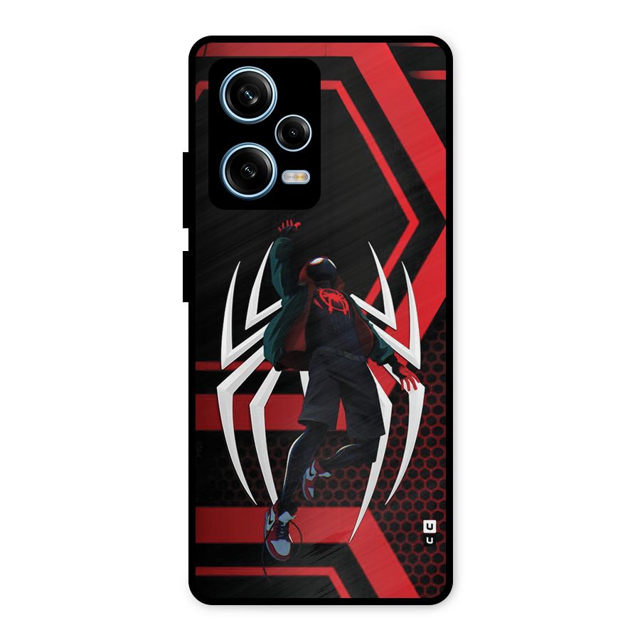 Miles of Multiverse Metal Back Case for Redmi Note 12 Pro