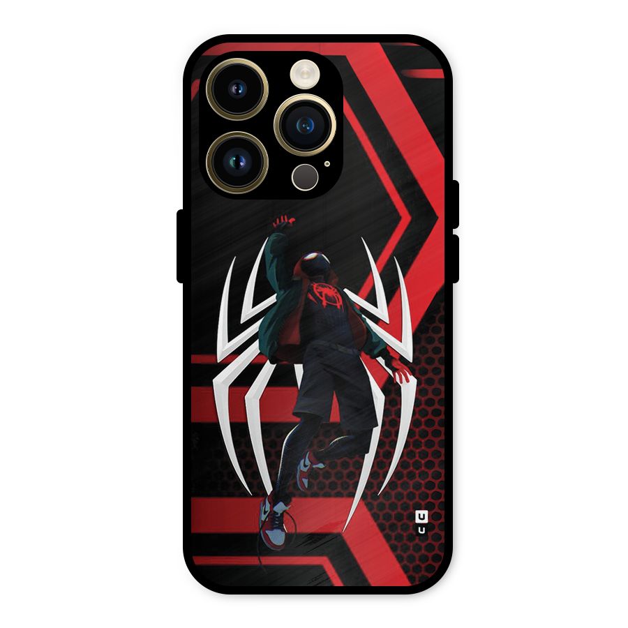 Miles of Multiverse Metal Back Case for iPhone 14 Pro