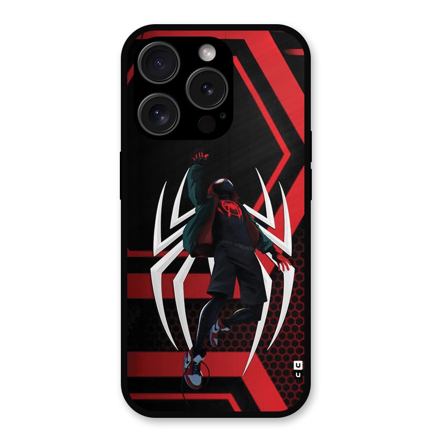 Miles of Multiverse Metal Back Case for iPhone 15 Pro