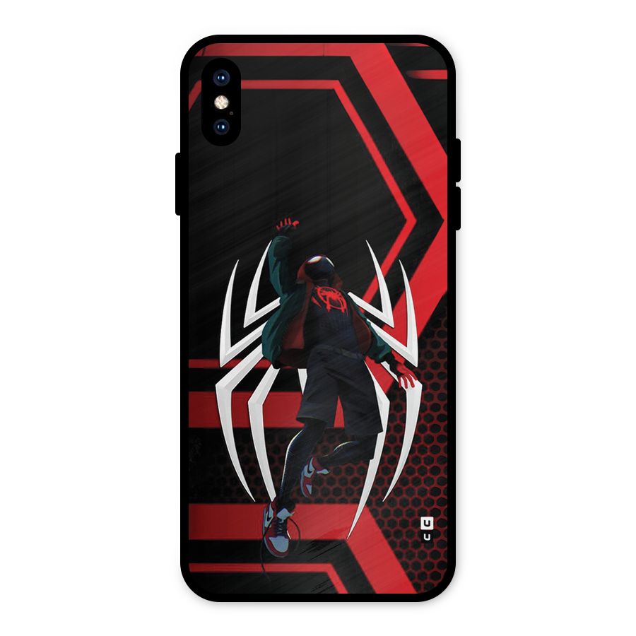 Miles of Multiverse Metal Back Case for iPhone XS Max