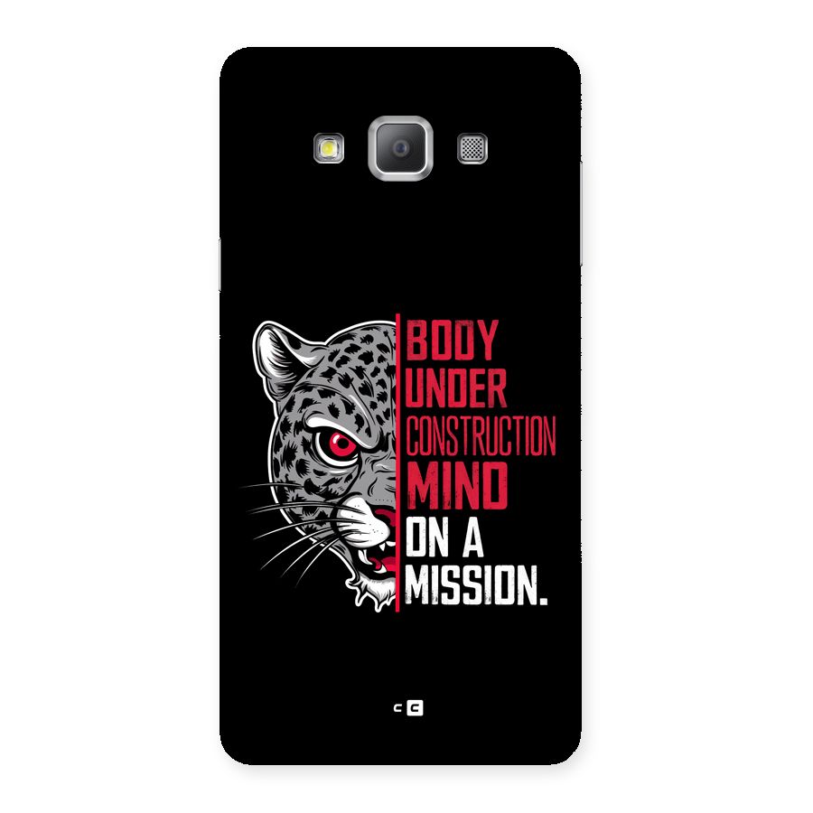 Mind On A Mission Back Case for Galaxy A7