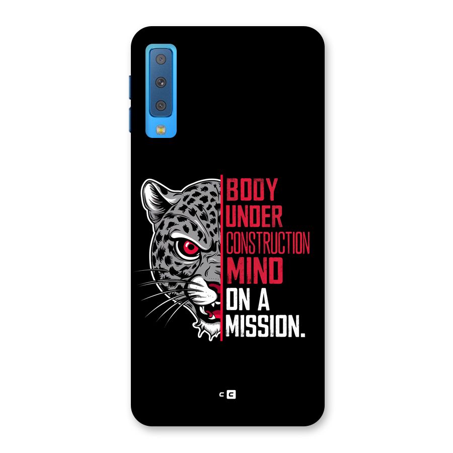 Mind On A Mission Back Case for Galaxy A7 (2018)