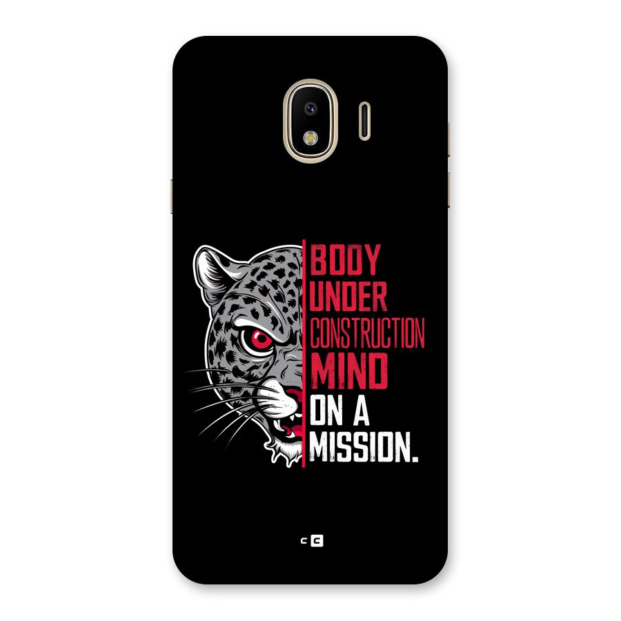 Mind On A Mission Back Case for Galaxy J4