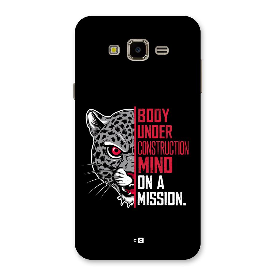 Mind On A Mission Back Case for Galaxy J7 Nxt