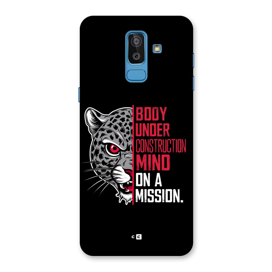 Mind On A Mission Back Case for Galaxy On8 (2018)