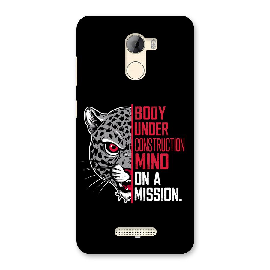 Mind On A Mission Back Case for Gionee A1 LIte