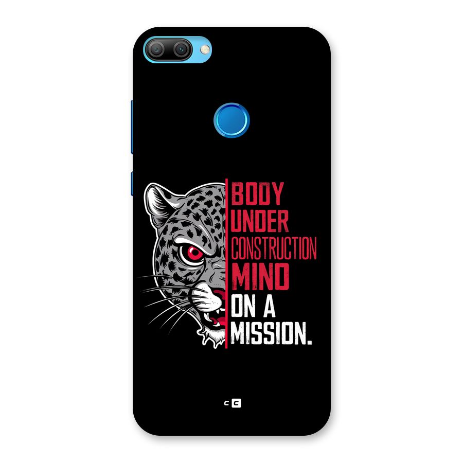 Mind On A Mission Back Case for Honor 9N