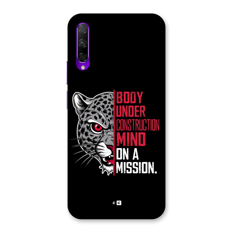 Mind On A Mission Back Case for Honor 9X Pro