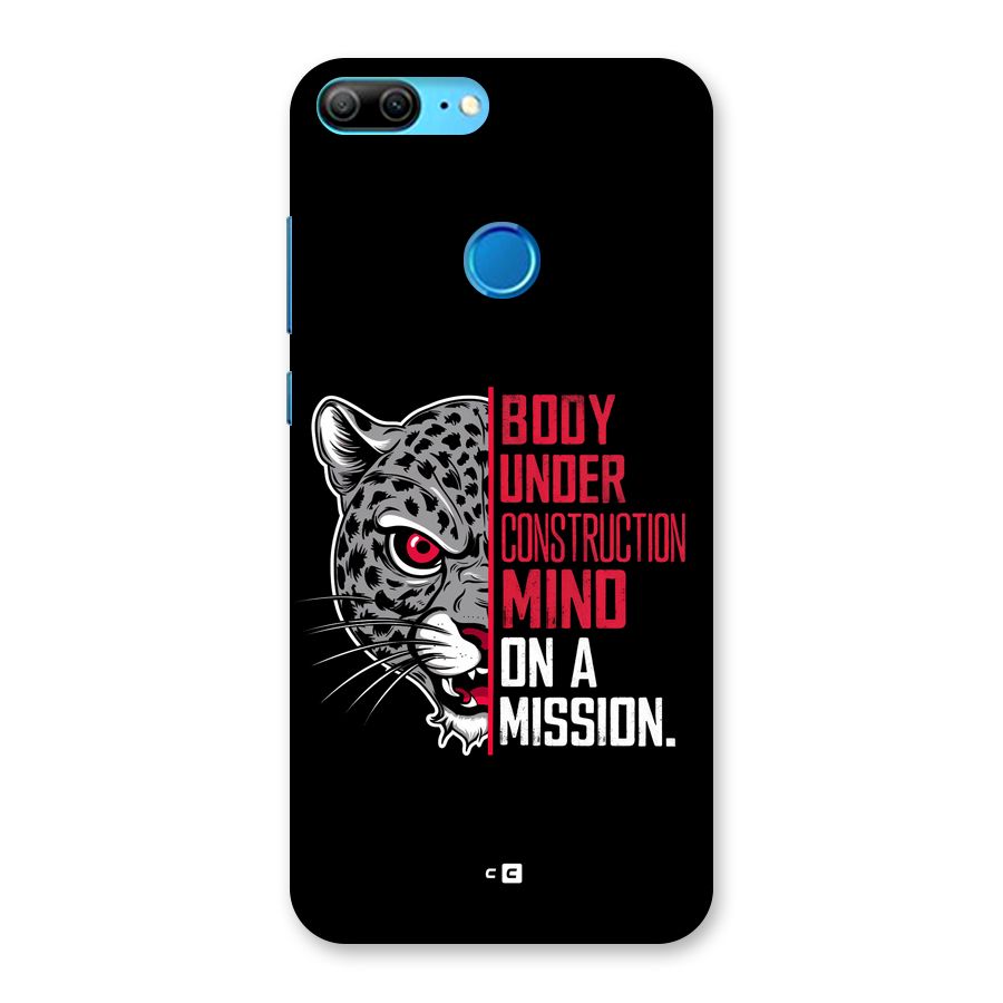Mind On A Mission Back Case for Honor 9 Lite