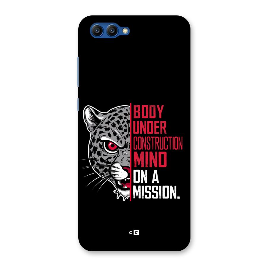 Mind On A Mission Back Case for Honor View 10