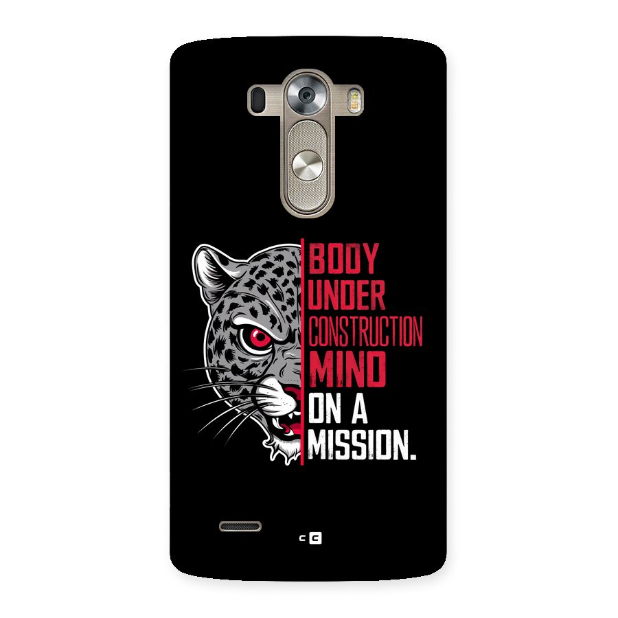 Mind On A Mission Back Case for LG G3