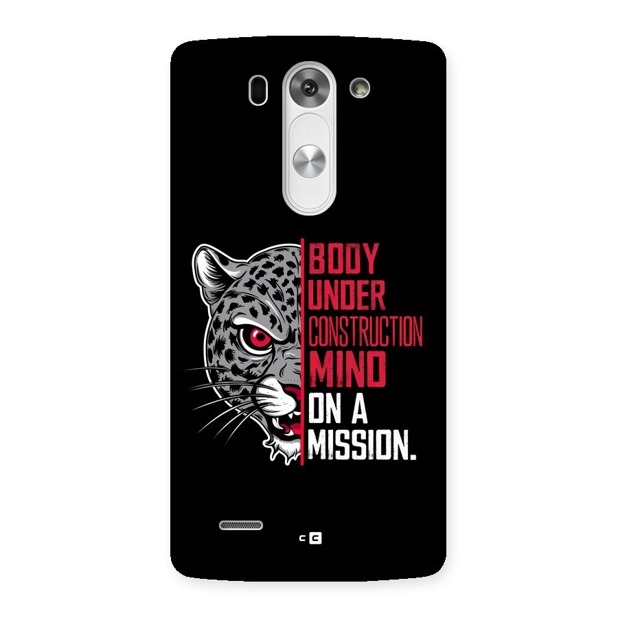 Mind On A Mission Back Case for LG G3 Mini