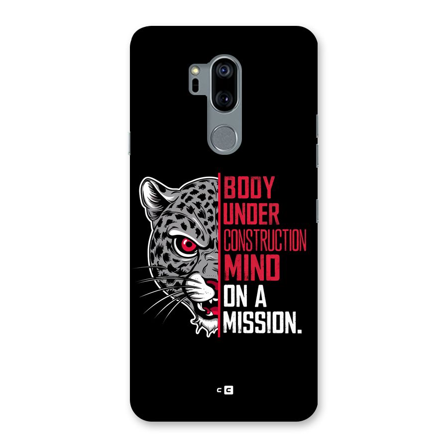 Mind On A Mission Back Case for LG G7