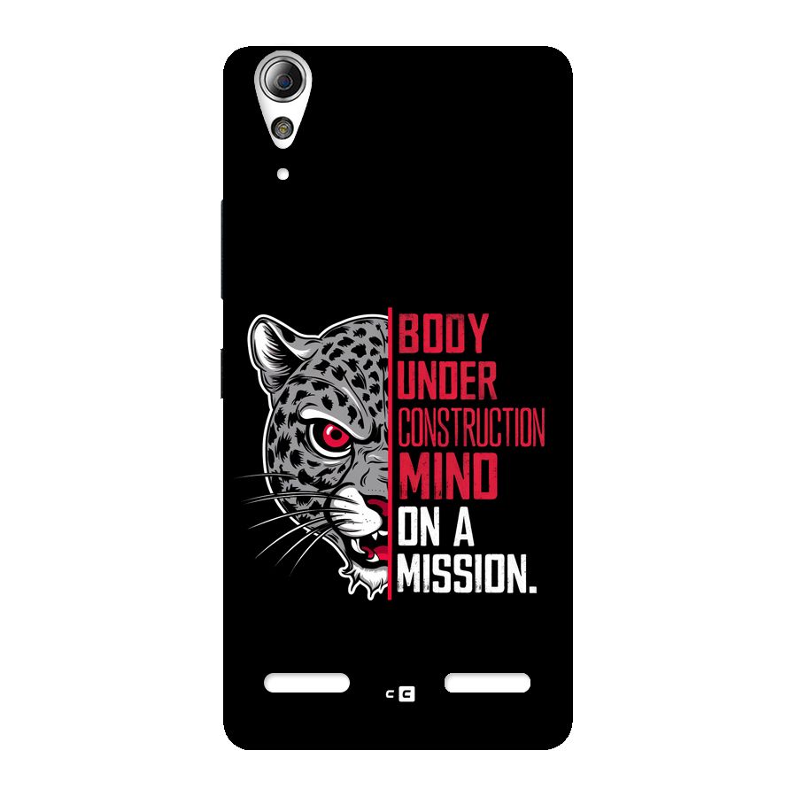 Mind On A Mission Back Case for Lenovo A6000 Plus