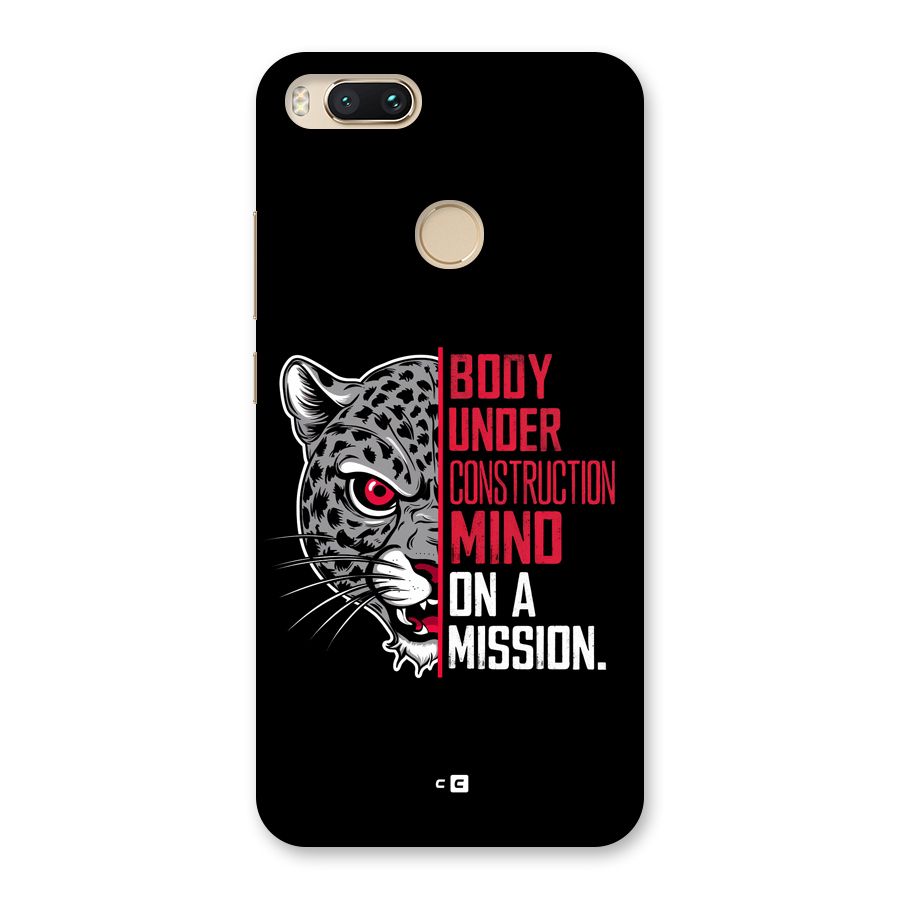 Mind On A Mission Back Case for Mi A1