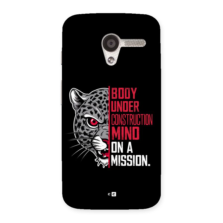 Mind On A Mission Back Case for Moto X