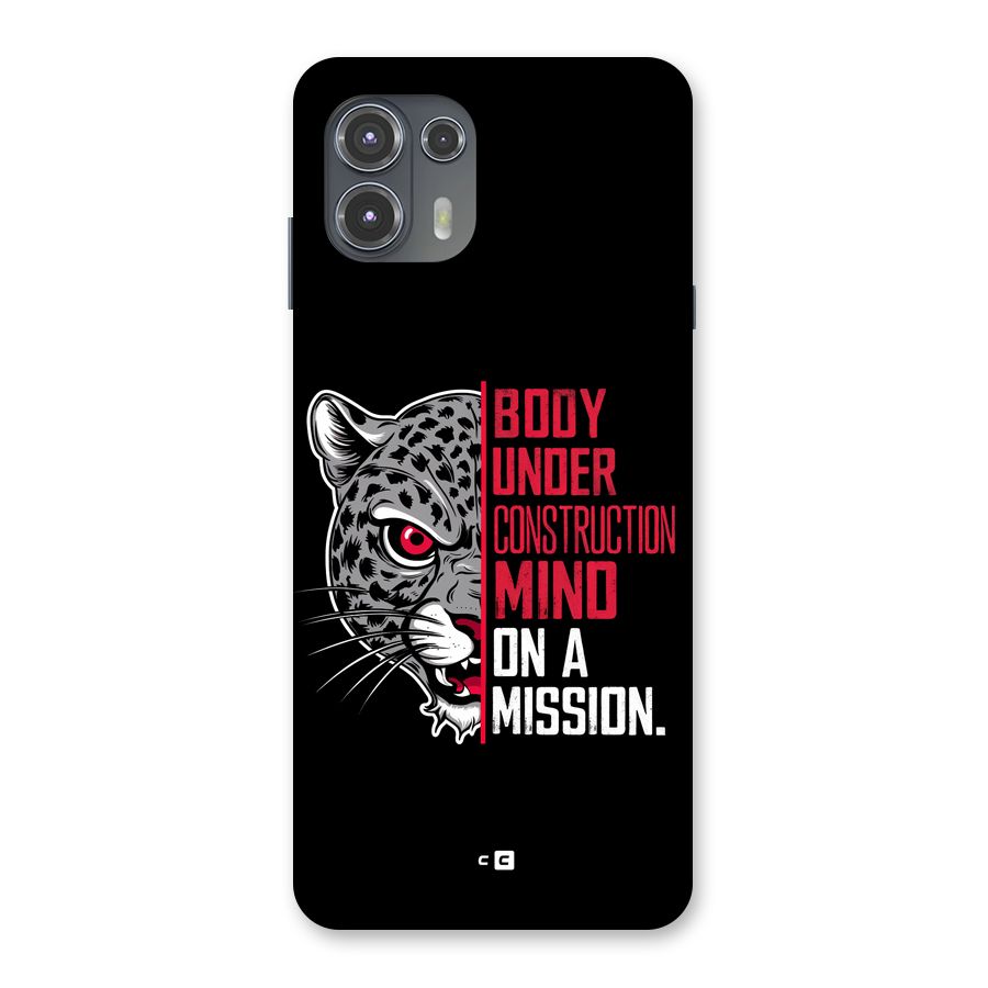 Mind On A Mission Back Case for Motorola Edge 20 Fusion