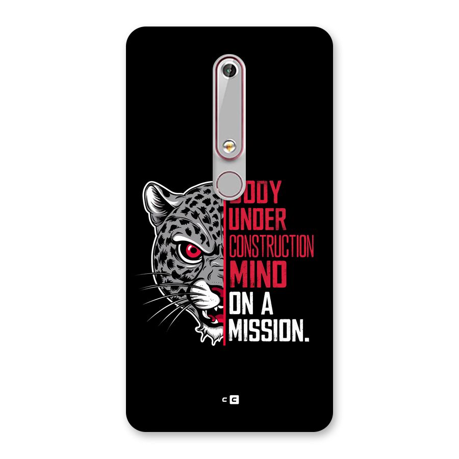Mind On A Mission Back Case for Nokia 6.1