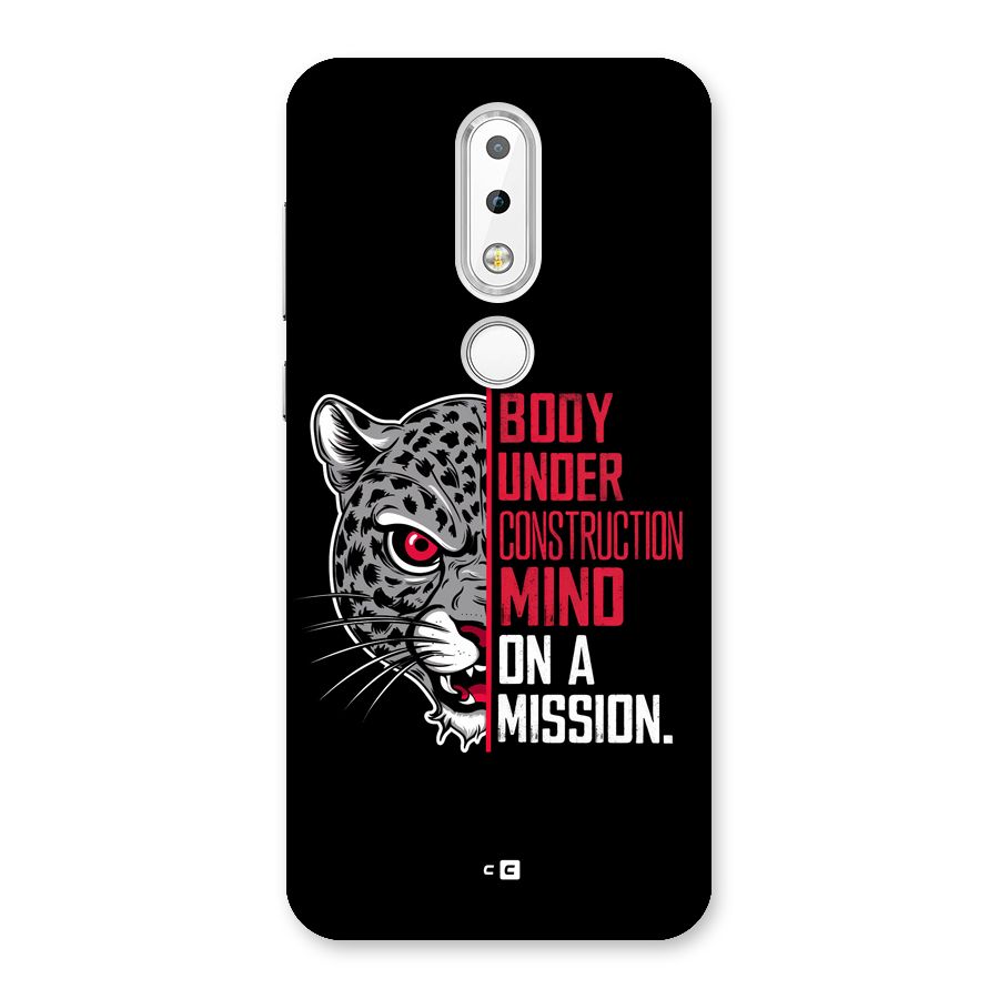 Mind On A Mission Back Case for Nokia 6.1 Plus