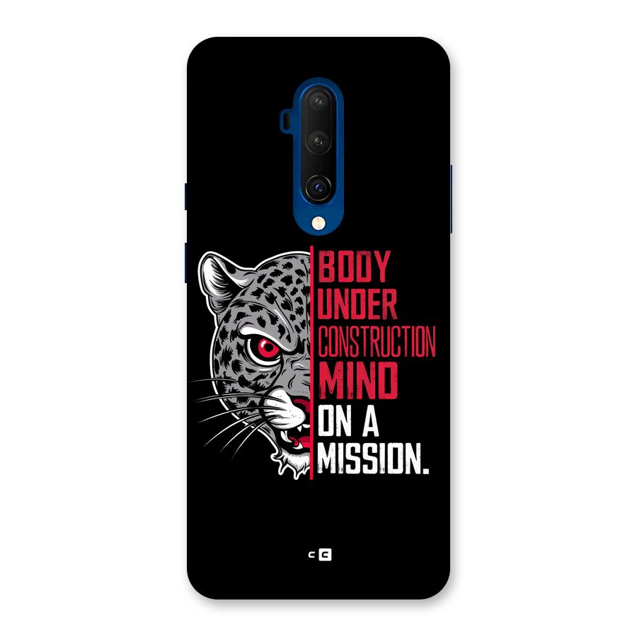 Mind On A Mission Back Case for OnePlus 7T Pro
