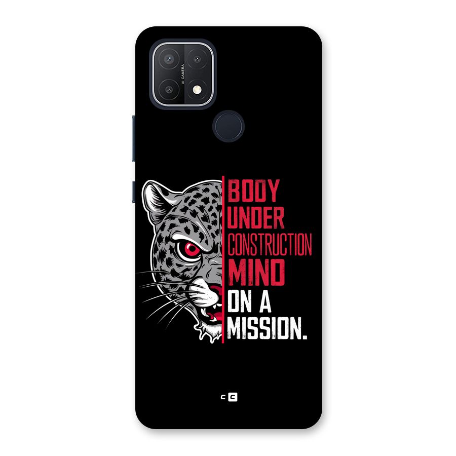 Mind On A Mission Back Case for Oppo A15s