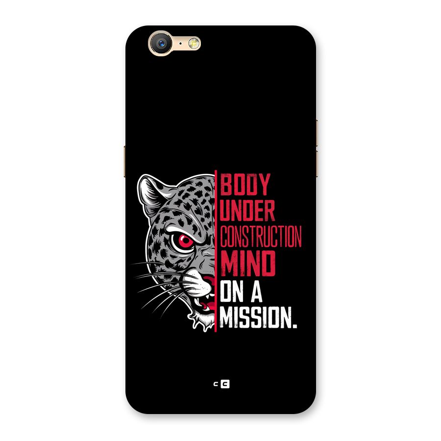 Mind On A Mission Back Case for Oppo A39