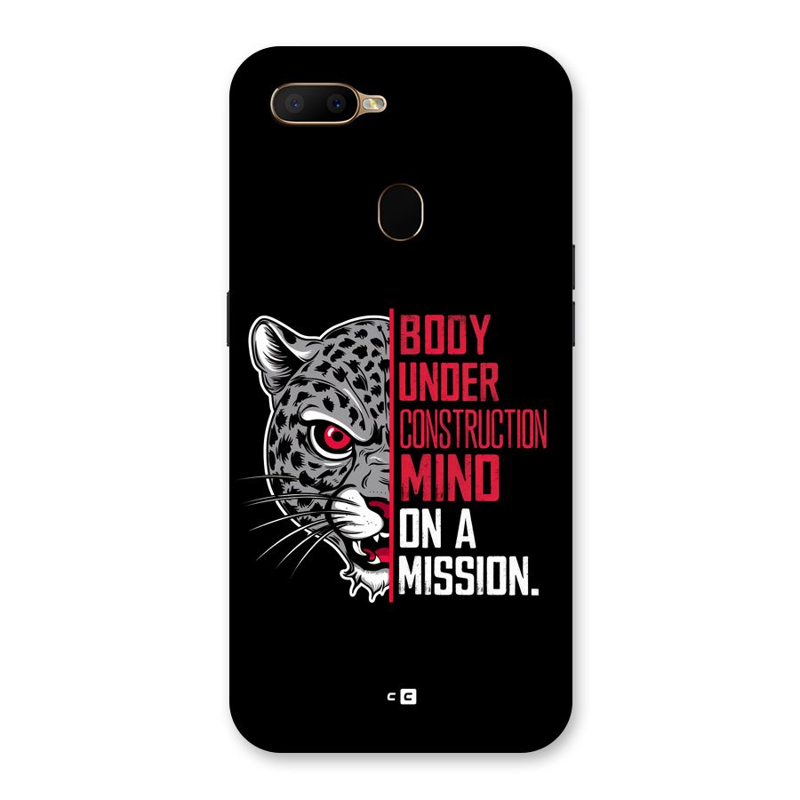 Mind On A Mission Back Case for Oppo A5s