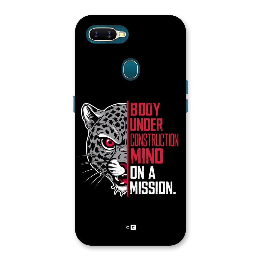 Mind On A Mission Back Case for Oppo A7
