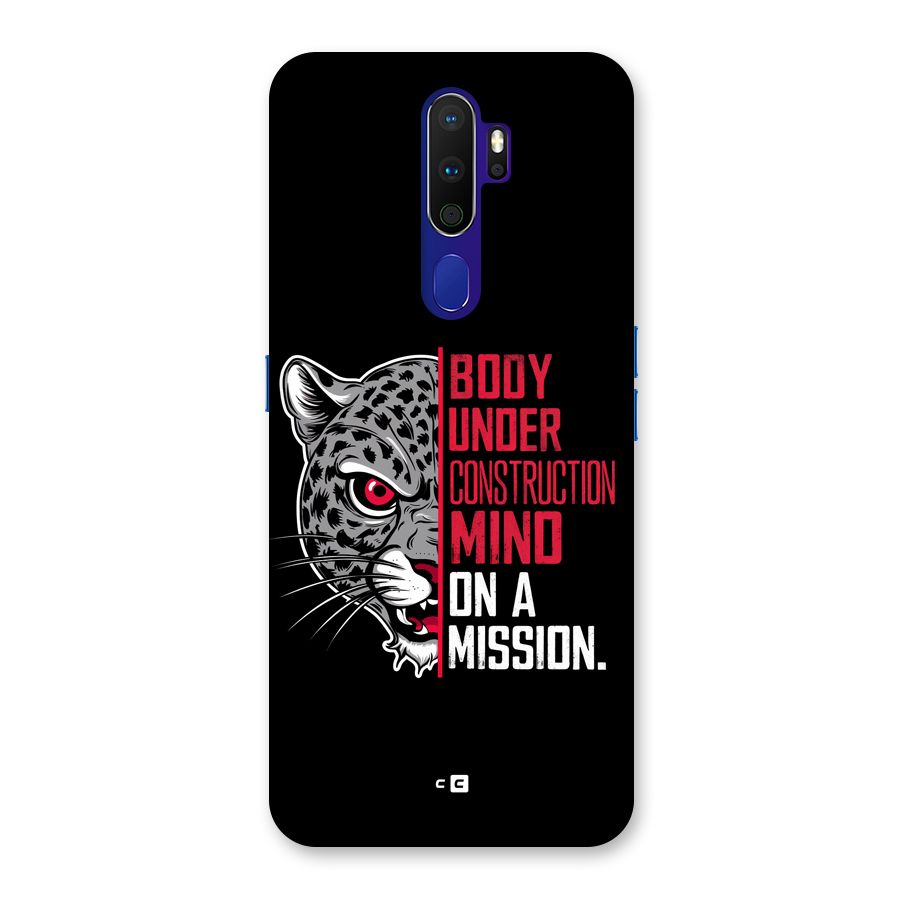 Mind On A Mission Back Case for Oppo A9 (2020)