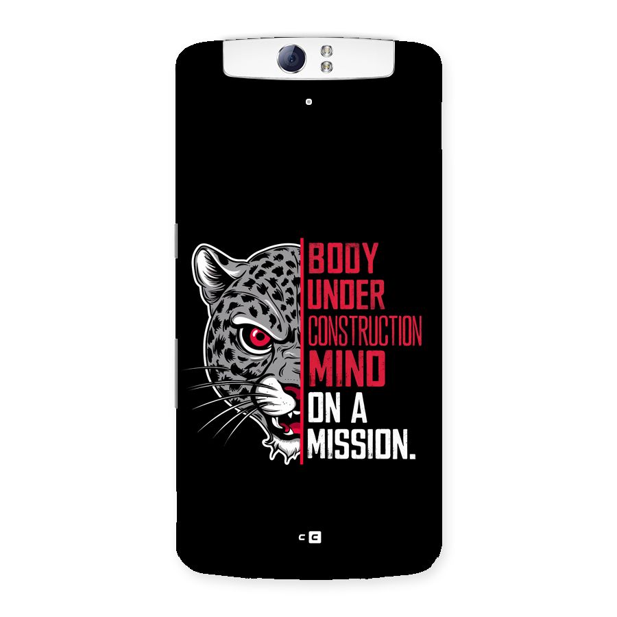 Mind On A Mission Back Case for Oppo N1
